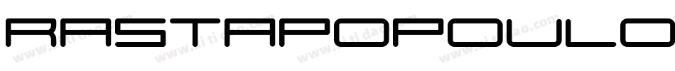 Rastapopoulos Bold字体转换